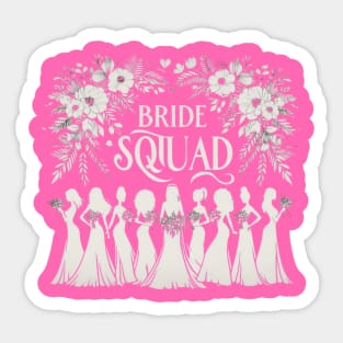 Bride Squad Sticker